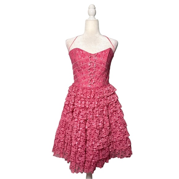 Betsey Johnson Dresses & Skirts - Vintage Betsey Johnson Lace Bow Dress